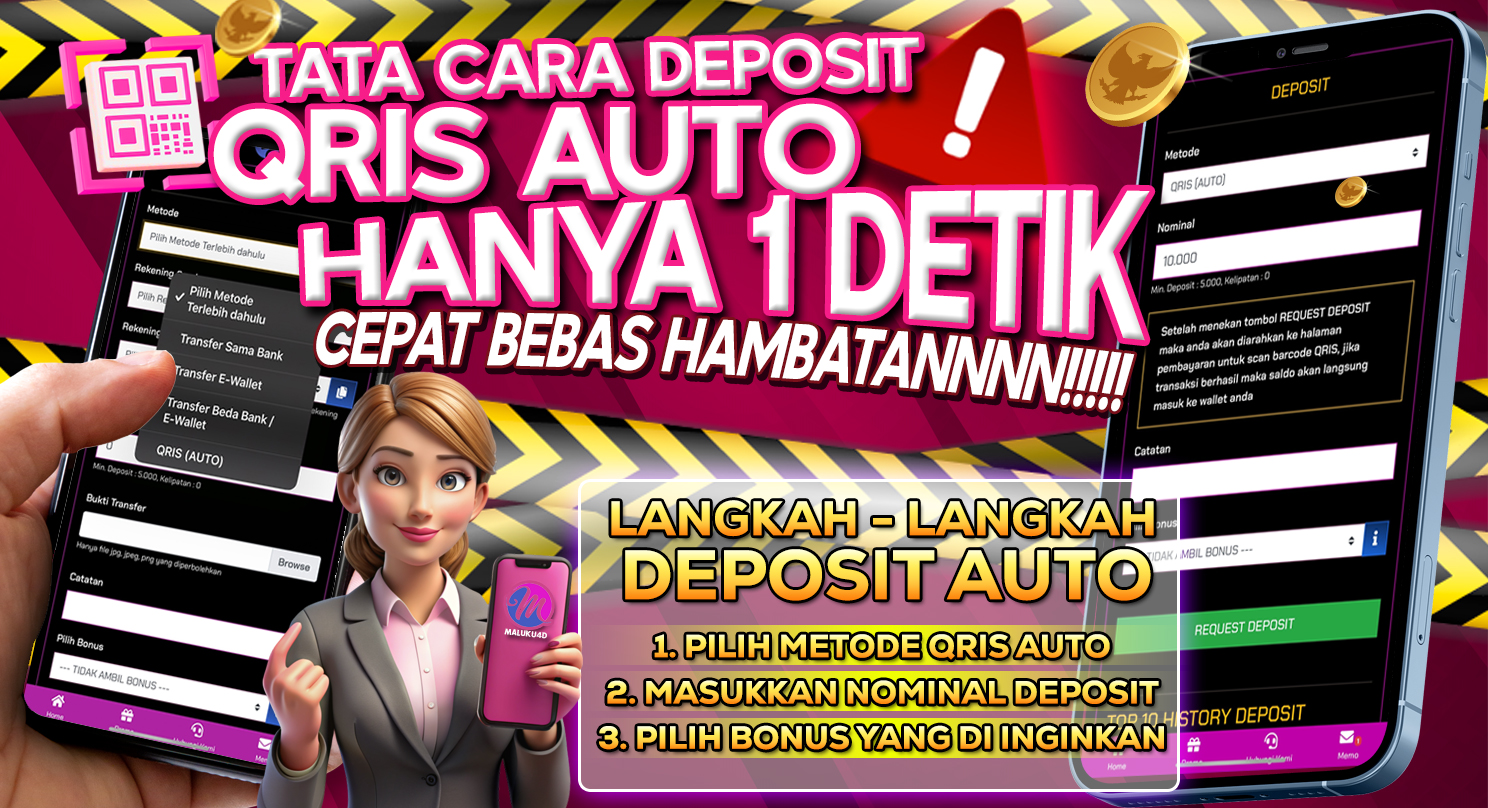 DEPOSIT SECEPAT KILAT DENGAN QRIS AUTO